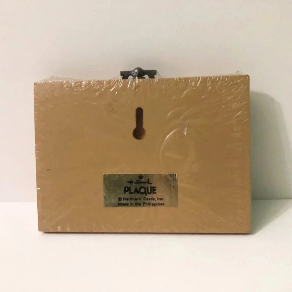 Vintage 1981 Hallmark Plaque Lifes A Tickle Hanging Cat  Wall Art - Picture 4 of 16